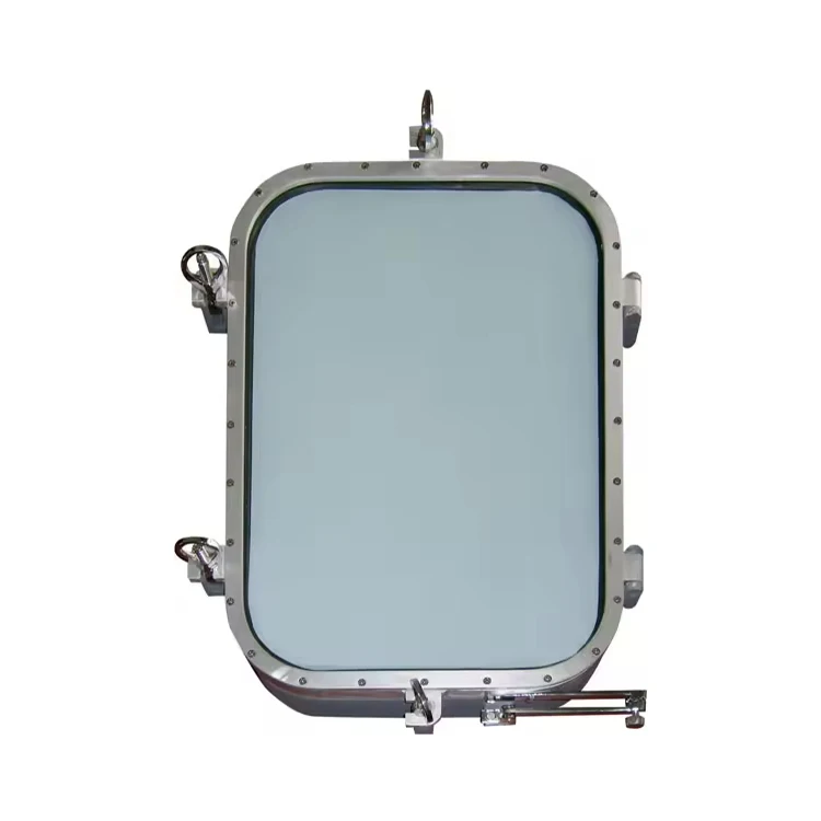 High Quality Aluminum Rectangular Open Inward Window Marine for Boat Accessories Marine Parts