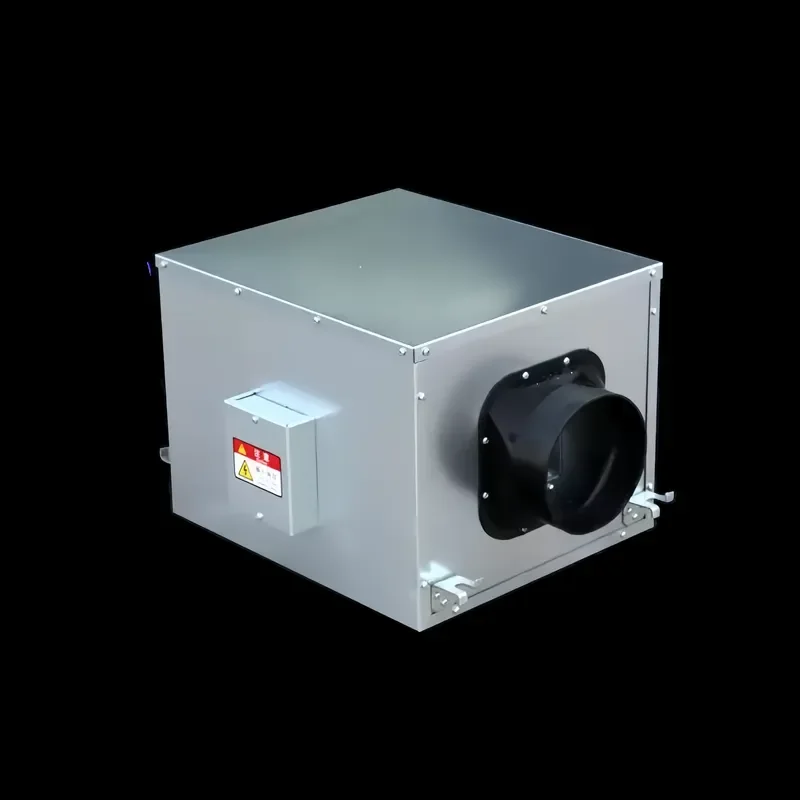 Powerful Silent Stainless Steel AC Duct Exhaust Fan for Outdoor Schools Commercial Household Use-Purified Fresh Air System