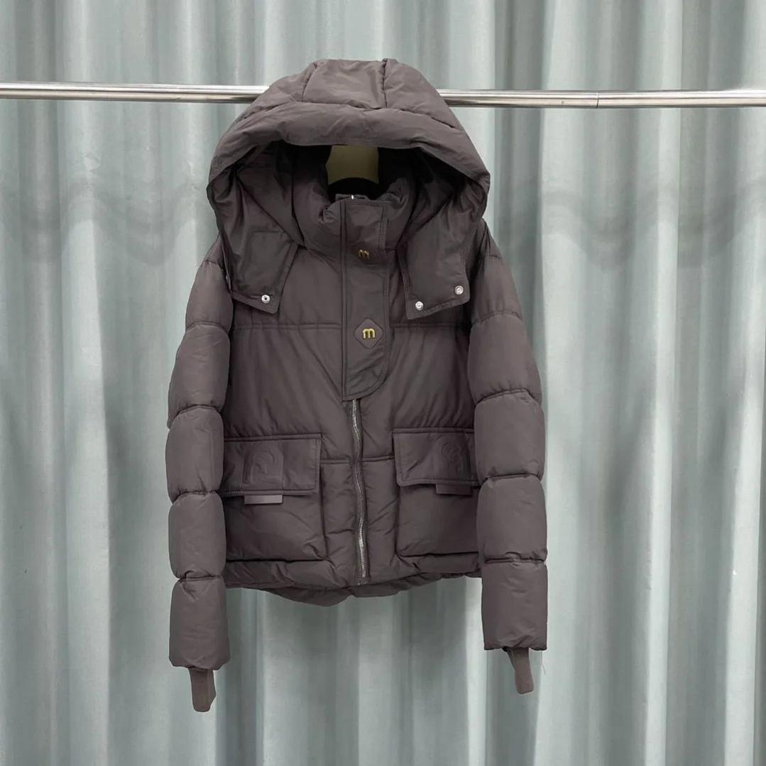 Winter New 2026 Chic Down Cotton-Padded Jacket Women's Short Overcoat Korean Hooded Thick Warm Parka Fashion Loose Cotton Jacket