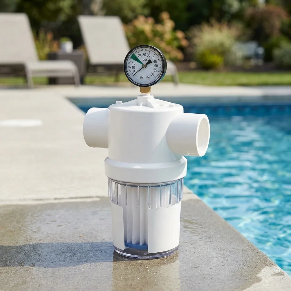 Filter Cartridge Assembly With Pressure Gauge R0374600 For Jandy-Ray Pro-2888 Pool-Spa Filter Replacement Part