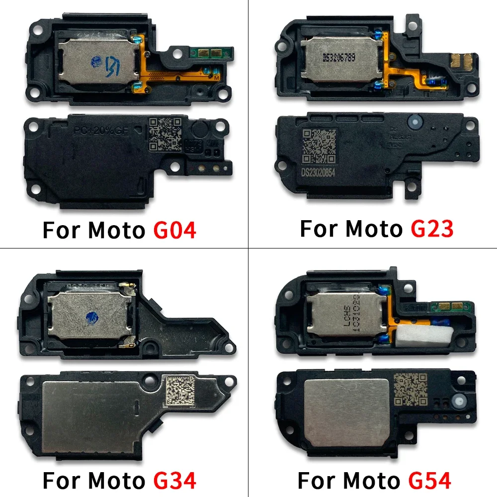 10Pcs, Speaker Buzzer Ringer Loudspeaker Flex Cable For Motorola Moto G13 G23 G53 G04 G14 G24 G34 G54 G40 G22 G32 G52 G72 G82