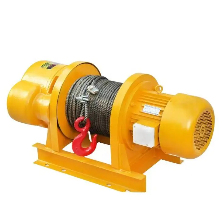 Electric Winch 220V Three Phase Voltage Heavy Duty Electric Wire Rope Hoist On Sale
