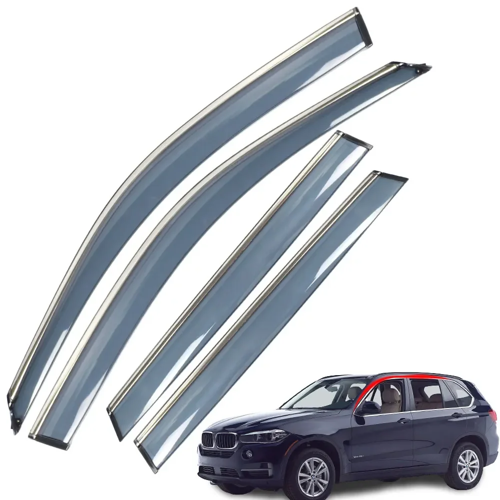 

Easy Installation upgrade material Flexible quality car window visor for bmw X5 2007-2016