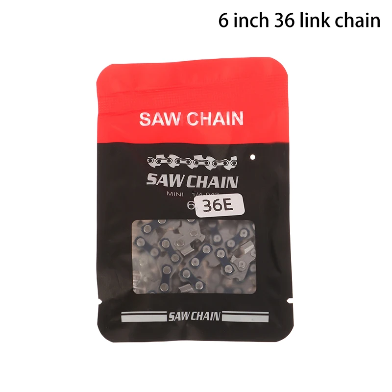 4/6/8/12/14/16 Inch Metalen Kettingzaag Ketting Onderdelen Link kettingzaag Zaagketting Blade Voor Elektrische Zaag Accessoires Hout Snijden