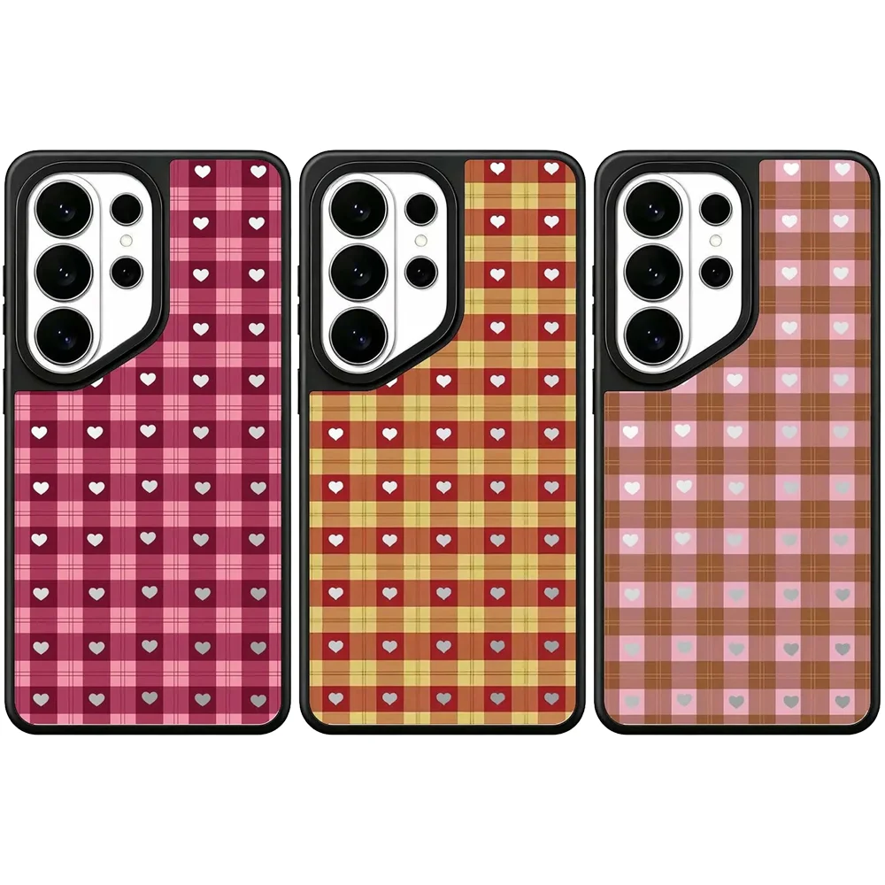 

6051373 Mirror Magnetic Case: Compatible with Samsung Galaxy S23 U S24U S25 S26 Ultra S25+ S26 Plus Shell