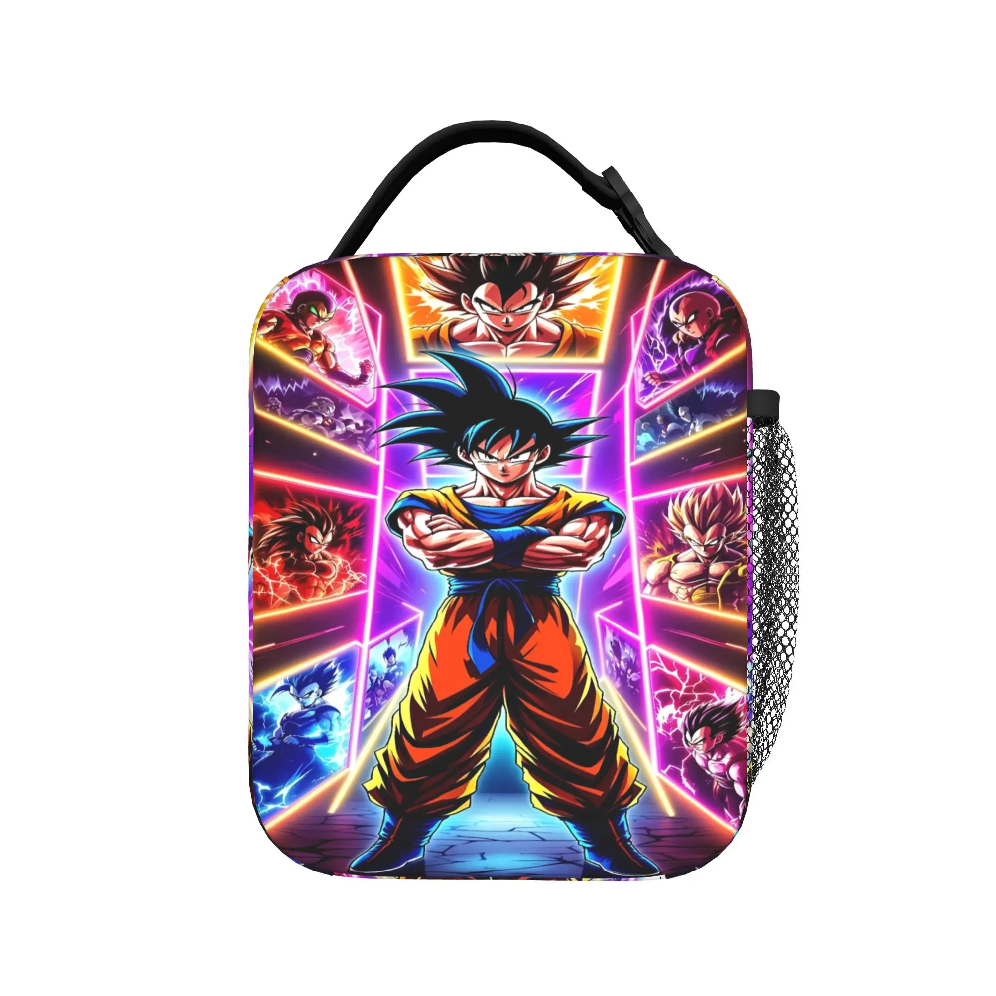 Dragons Ball Anime Song Goku Lunch Bag For Child Back To School Outdoor Picnic Lunch Box Cute Portable Oxford Cooler Bag