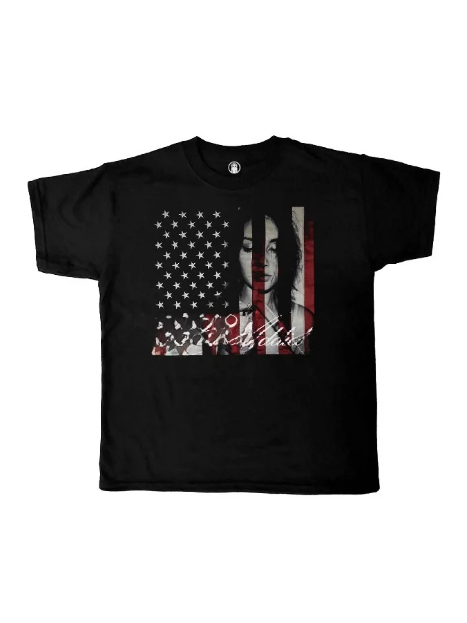 

Футболка с принтом k Sle Y2K ort Sve round Ne свободного кроя в стиле хип-хоп, модный женский топ из полиэстера, весна 2025 г.