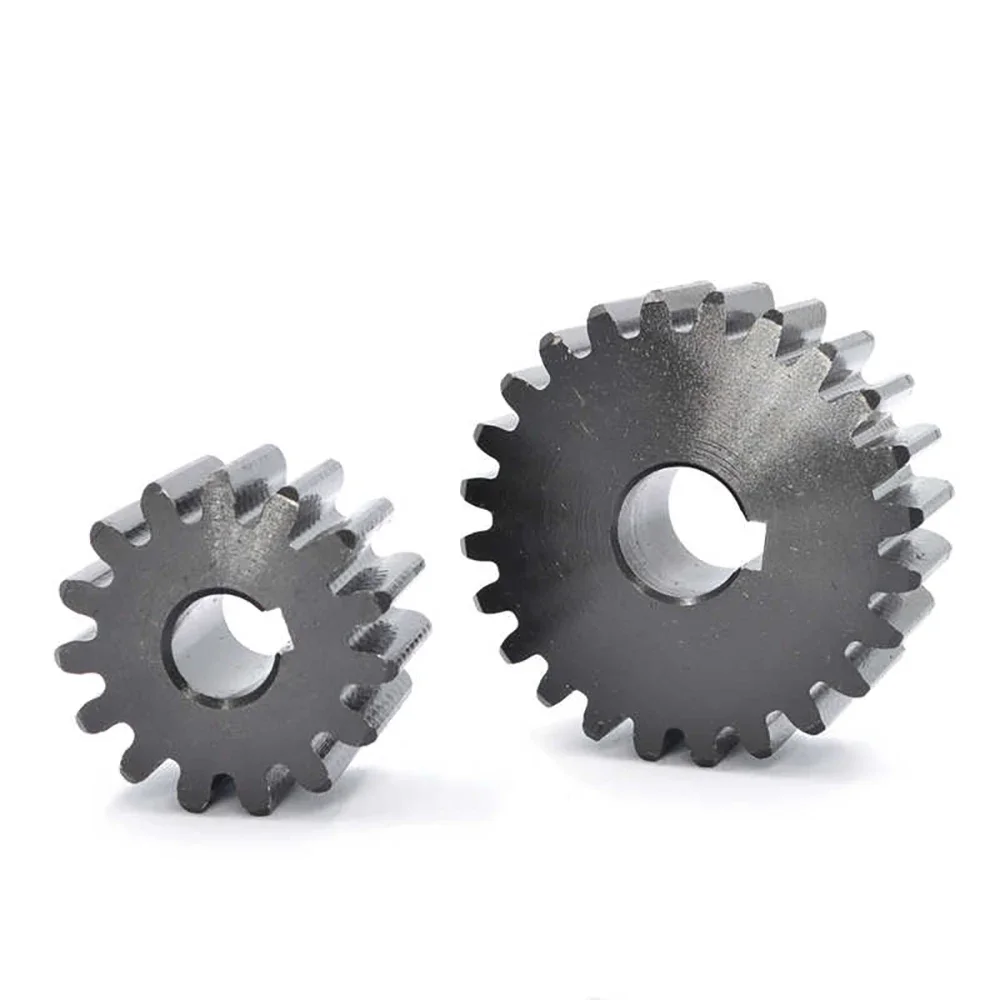 Type 2 12/13/14/15/16 Teeth 45 # Carbon Steel Hole10/12/14/15/16mm Positive Gear 2 Mod Mechanical Transmission Motor Small Gear