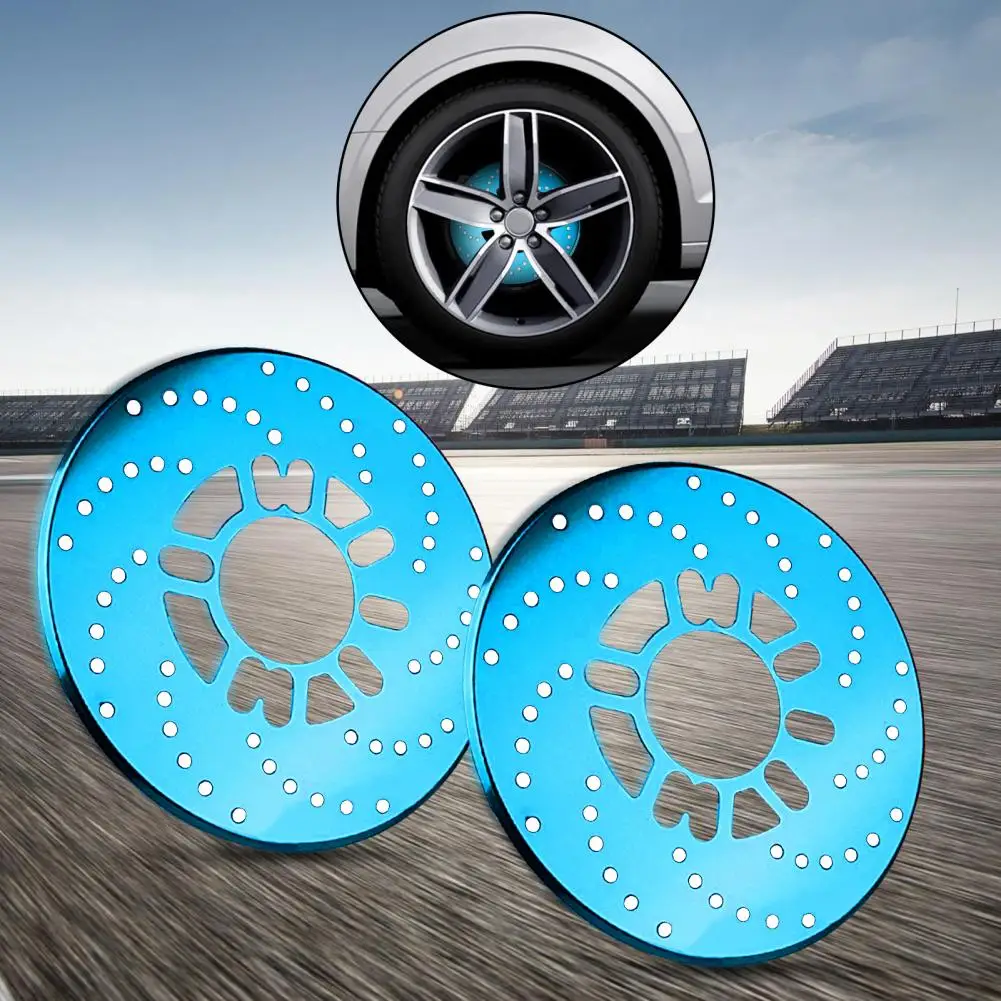 Brake Cover Bright-colored Disc Brake Rotor Lightweight Sturdy  Practical 14-inch Wheels Brake Cover Sheet