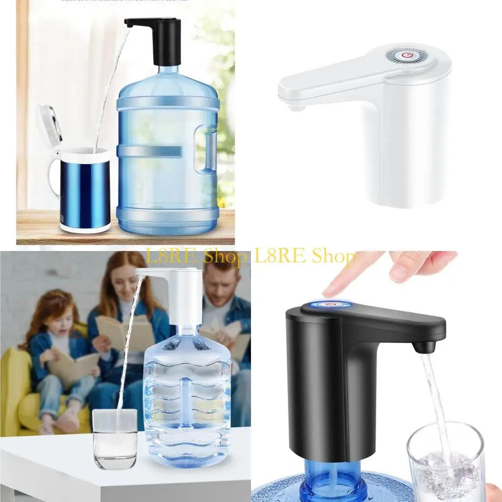 L8RE محمولة مضخة زجاجة مياه مياه مياه كهربائية محمولة للهواء الطلق أو المطبخ