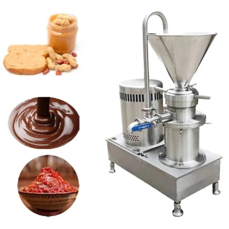 high quality Butter Industrial Paste Peanut/Chili Tahini Sauce Colloid Mill