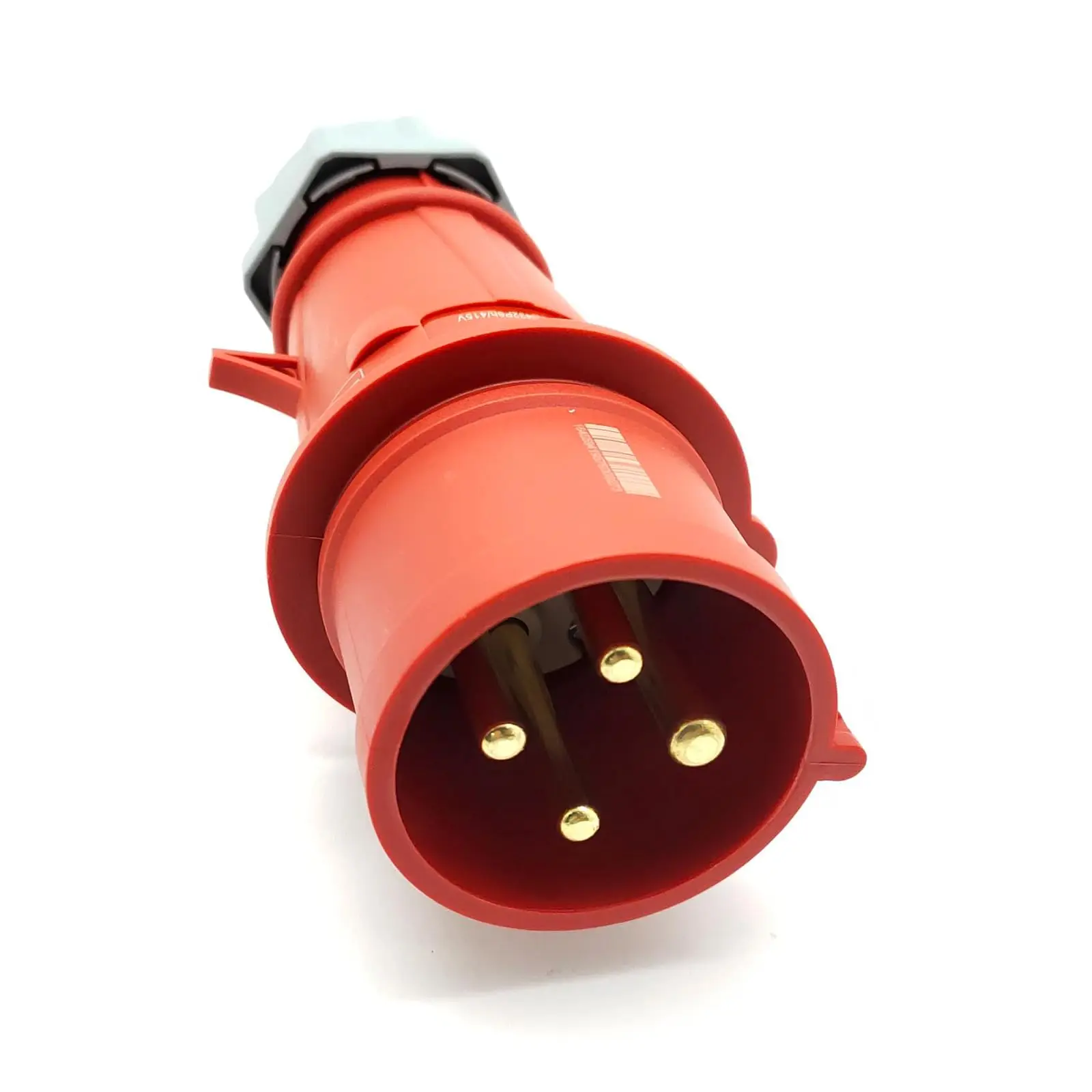 IEC60309 Waterproof Industrial CEE Connector Plug 4Pin 32A 400V 3P+E IP44