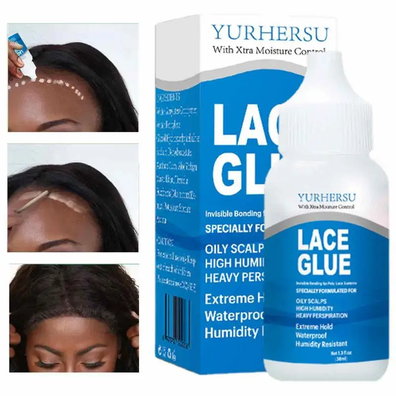 

Lace Glue Invisible Lace Glue For S Lace Glue For S Glue Hair Glue For Lace S Hairpiece High Humidity Oily Scalps Hair