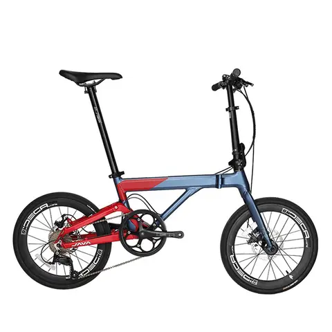 JAVA NEO2 Small Wheel Bicycle Aluminum Alloy Folding Bike 20 Inch Disc Brake 9 Speed Men Women commuter Cycling Portable NEO 2