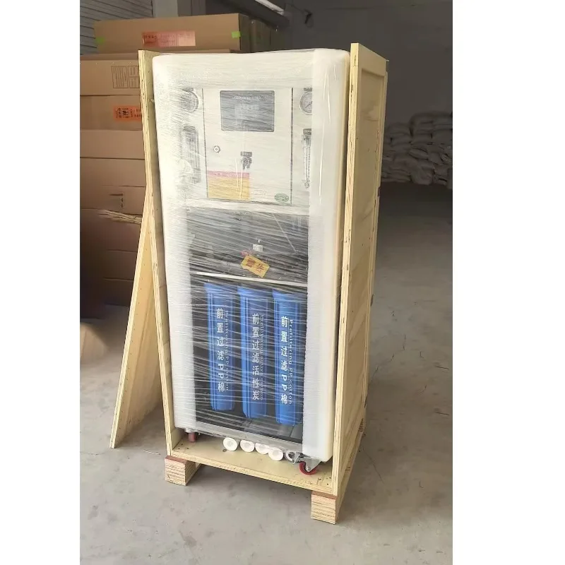 Wholesale 250 500LPH Commercial Industrial Pure Water Treatment Equipment Reverse Osmosis Membrane Water Purifiers