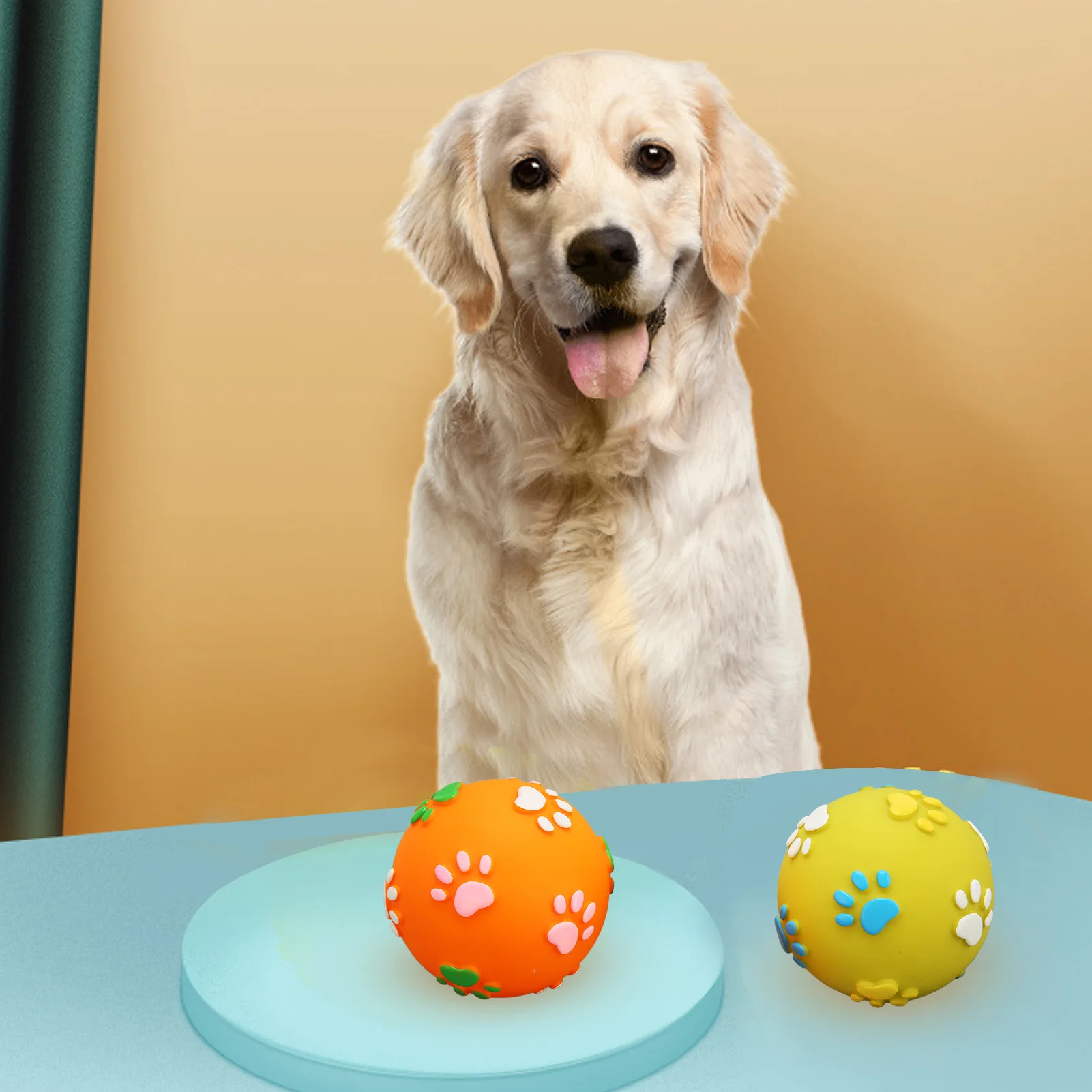 Dog Treat Ball Detachable Healthy Interactive Food Dispensing Dog Toy For Pet Supplies