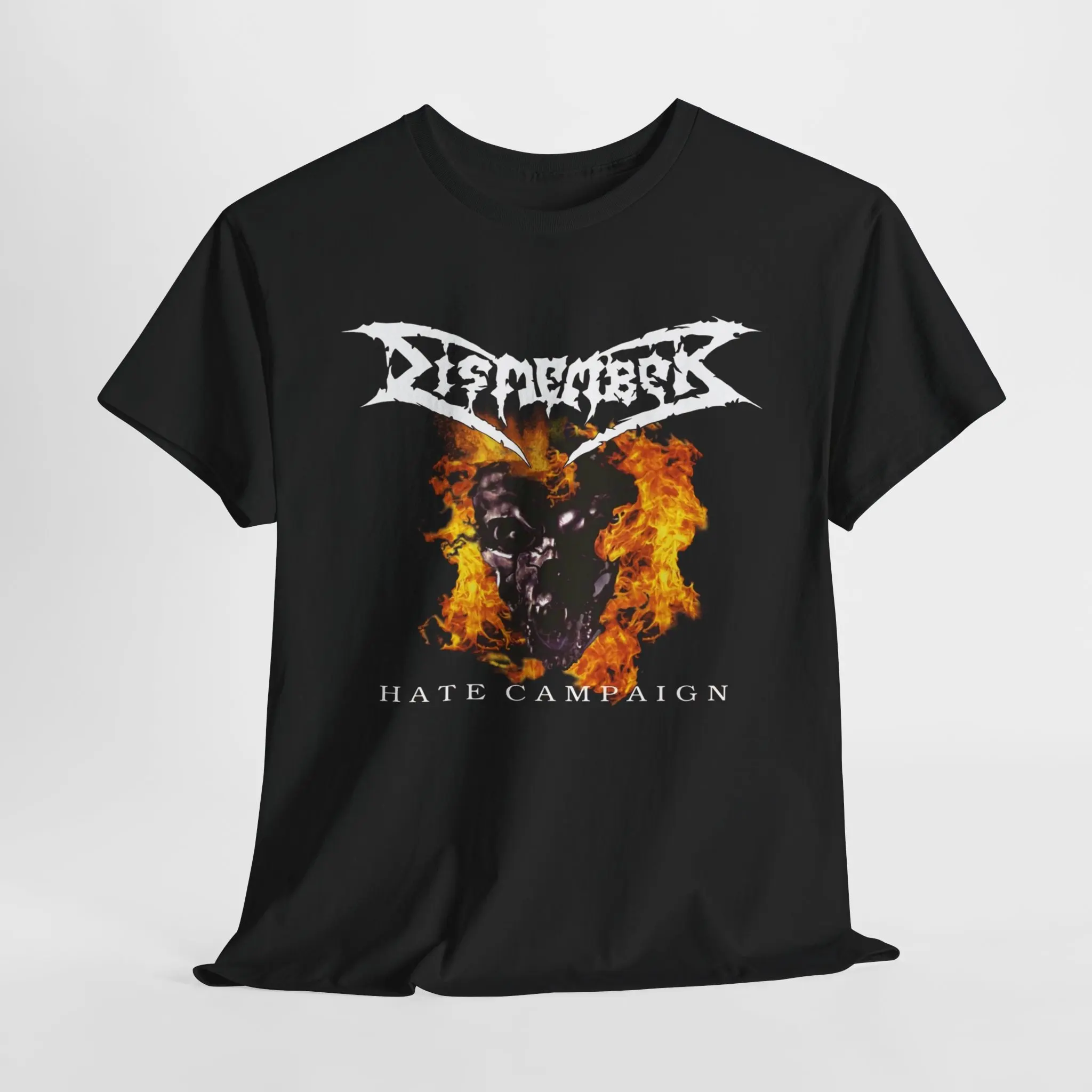 Dismember Hate Campaign Band Album T shirt Metal Rock Music sizes S 5XL unisex heavy cotton tee