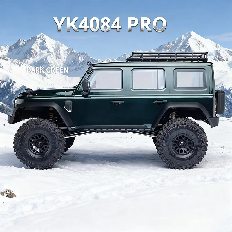 

YK4084Pro 1:8 Внедорожник с дистанционным управлением Электрический RC Бесщеточный полноприводный альпинистский автомобиль Дифференциальный замок YK 4084 PRO