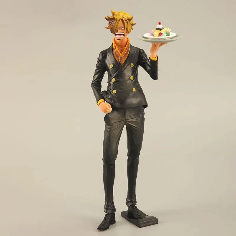 

27cm Anime Peripheral One Piece Sanji Standing Posture Statue PVC Action Figure Collectible Doll Figurine Model Toys Kids Gifts