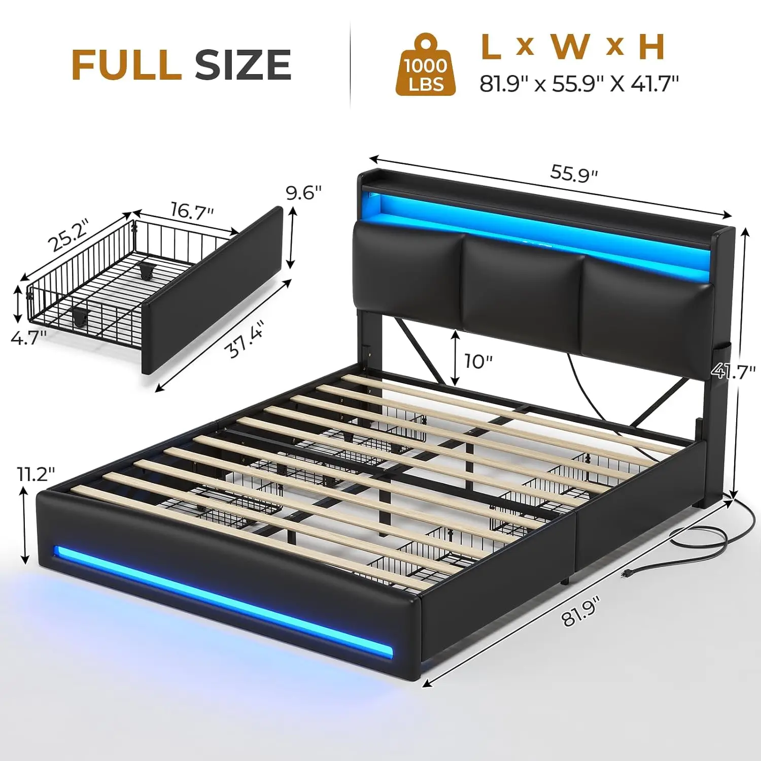 Thumbnail 2 - #10 Highest Rated Storage Bed Frames to Buy in 2026