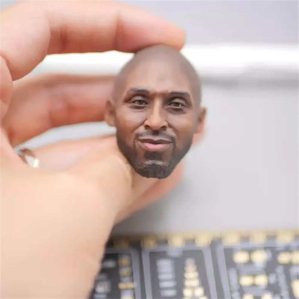 

1/6 SUPERMC TOYS Basketball Player Shooting Guard Bryant Male Head Sculpt Carving For 12" Action Figure Collectable DIY