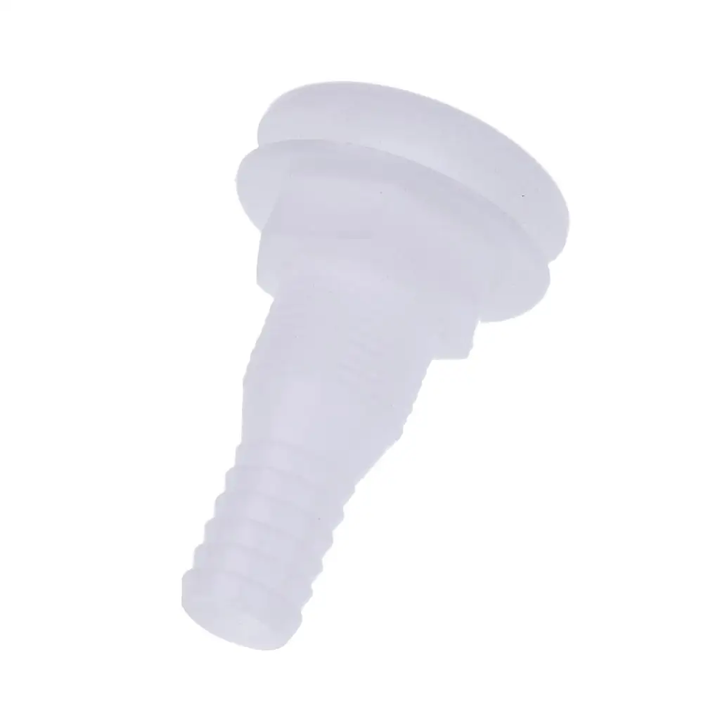 

Marine Bilge Thru Hull Fitting Durable Plastic Aerator Water Outlet Adapter for Yacht Plumbing