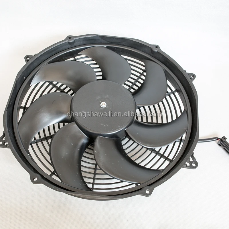 2026 Truck And Bus Air Conditioning System 24V DC Axial Fan Blower 16 Inch Condenser Fan Bus/Coach/Truck LNF2216N