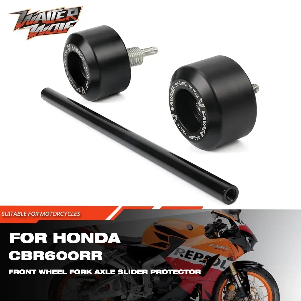 

Front Wheel Fork Axle Slider Protector Motorcycle For HONDA CBR 600RR CBR600 600 RR 2009-2012 2021 Falling Protection CBR600RR