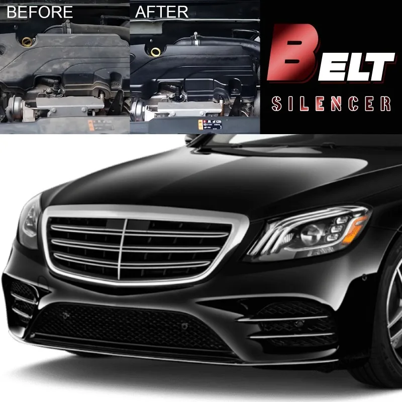 Engine Belt Silencers 100ml Car Belt Noise Spray Prolongs Belt Life Spray-On Dressing Noise Lubrication Protection Friction