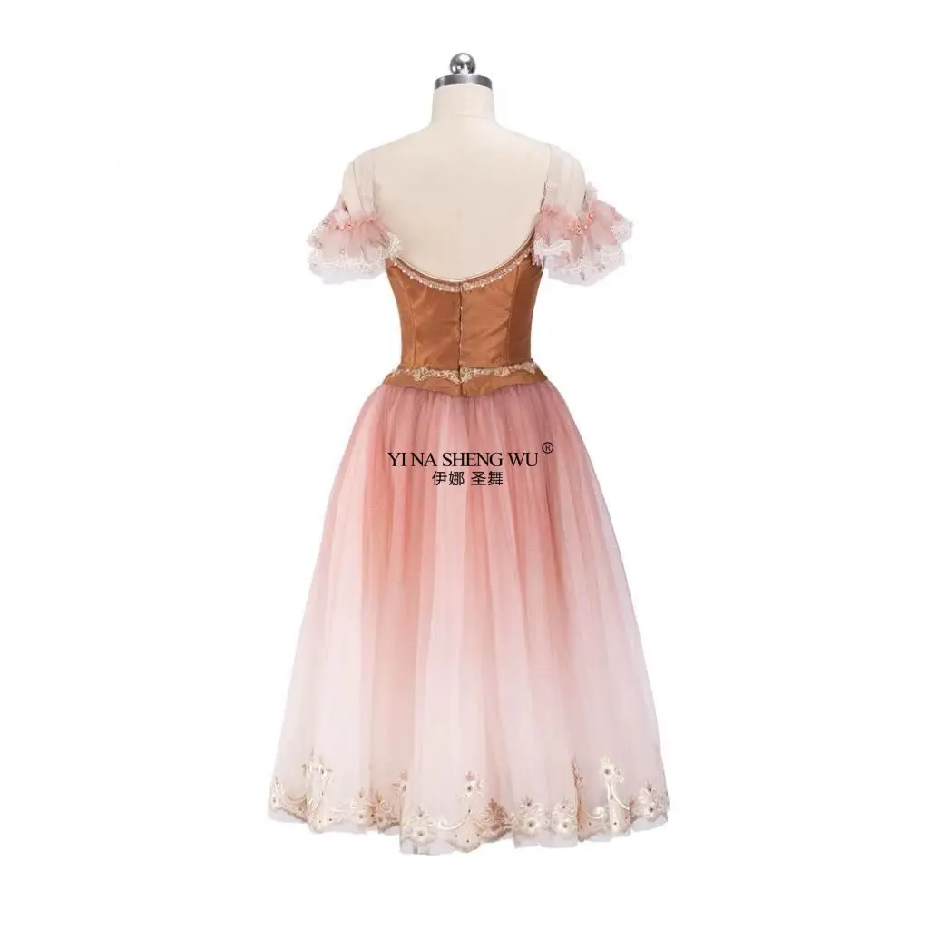 High-end professional ballet TUTU palace style variations competition performance dress High-end custom adult women's costume