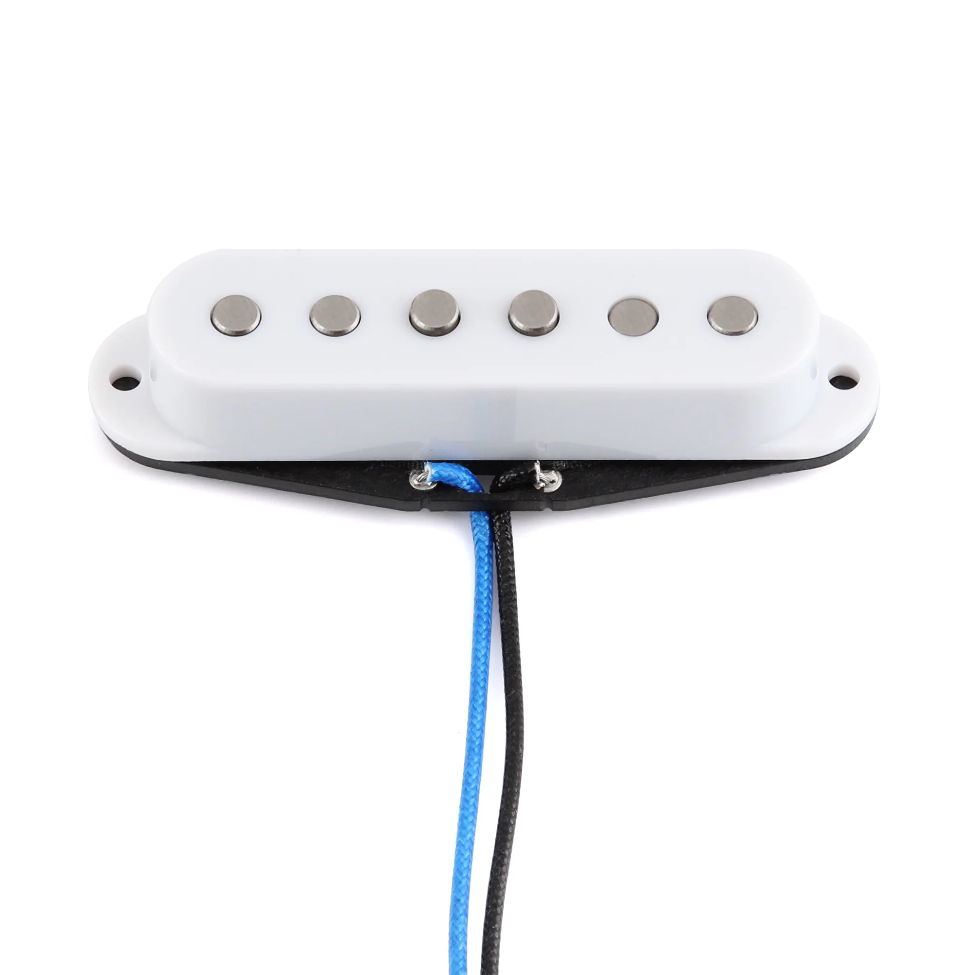 

Гитарный звукосниматель FLEOR Alnico 5, одинарный звукосниматель, белый, средний звукосниматель, шахматные штанги