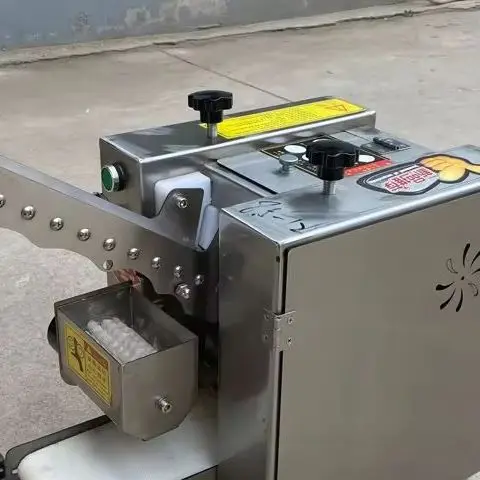 

Automatic Dumpling Wrapper Machine Wonton Jiaozi Skins Rolling Chaos Leather Slicer Commercial 220V 110V