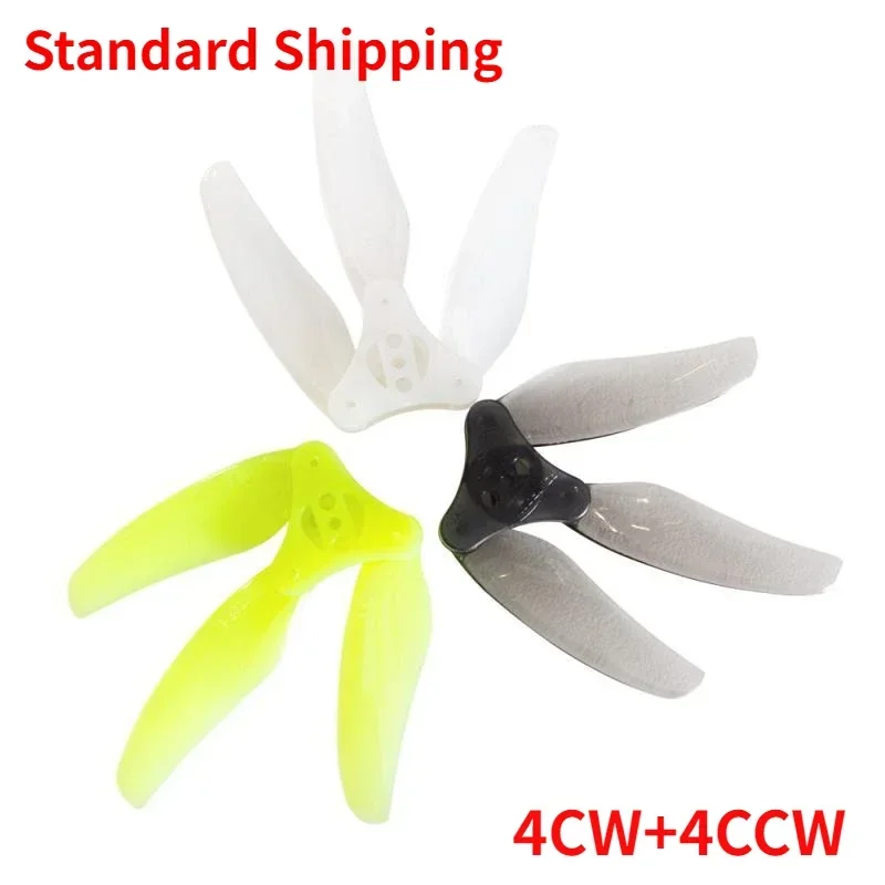 4Pairs(4CW+4CCW) Gemfan F3015 3-Blade Folding Propeller (Random Color)