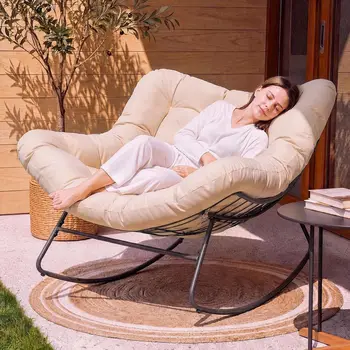 Oversized Patio Rocking Chair 1