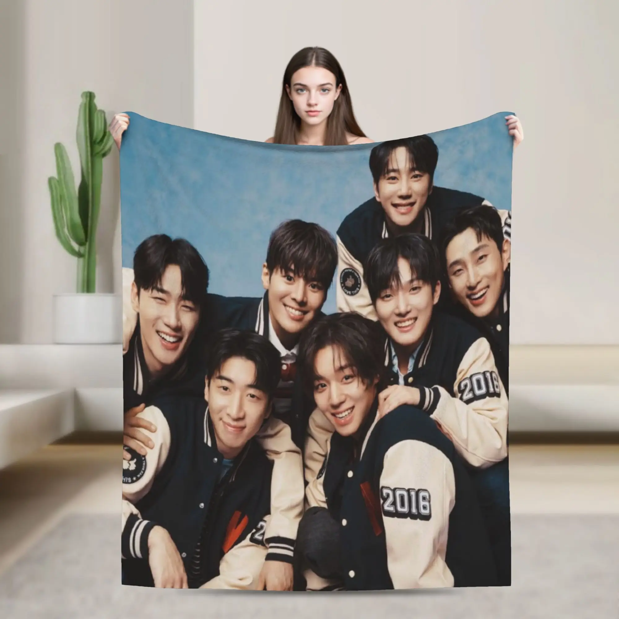 Hot Kdrama Weak Hero Class Blanket Quality Warm Soft  Throw Blanket Winter Students Couch Bed Novelty Bedspread
