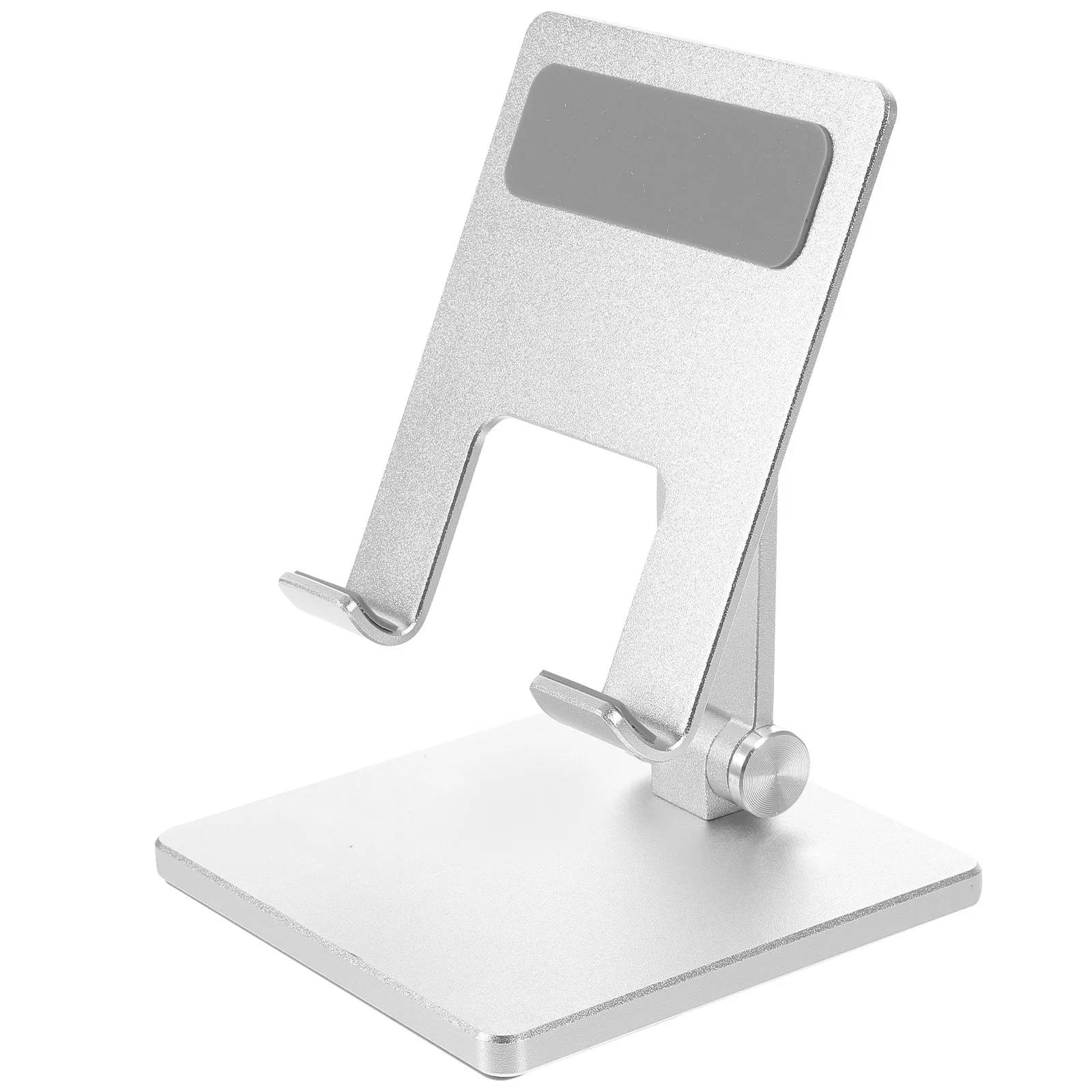 Foldable Aluminum Alloy Tablet Stand Adjustable Desk Holder Stable Compact Tablet Bracket for Home Office Use Laptop Holder