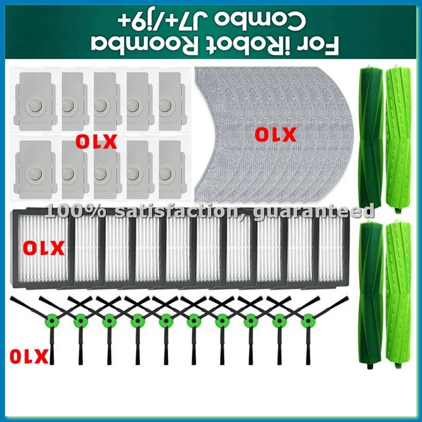 

Комплект: мешок для сбора пыли, боковая щетка для робота-пылесоса Combo J7+/Combo J9+ - A69M