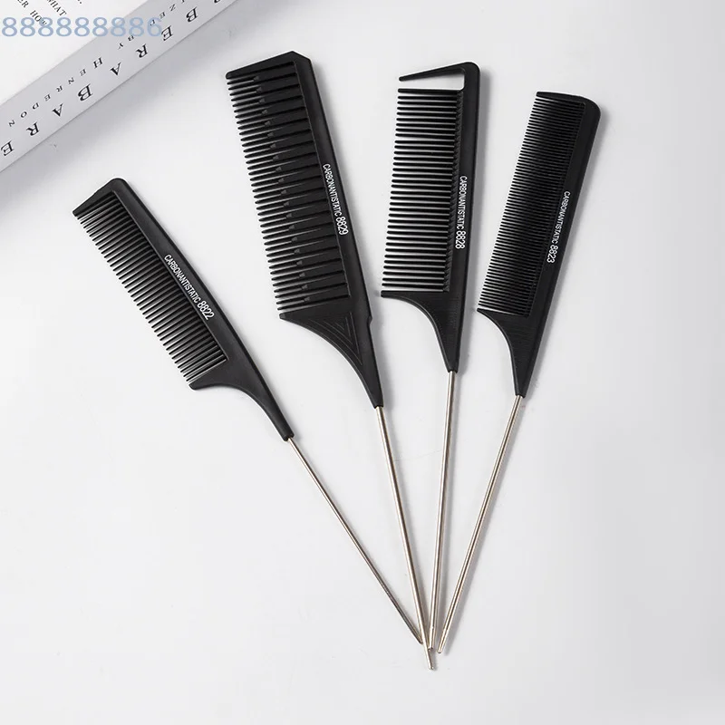[B]Barber Hairdressing Combs Multifunction Hair Detangler Comb Anti-static Haircare Hairstyling Tool Stylist Accessories