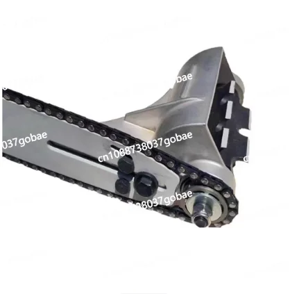 Universal electric chain saw wood surface bark peeling machine head alloy cutter head