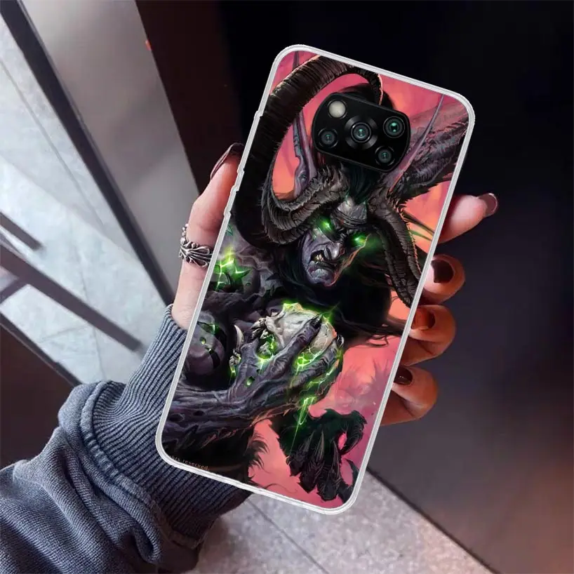 W-World Of W-Warcraft W-Wow Phone Case For Xiaomi Poco X6 X5 X4 X3 Nfc F6 F5 Pro F4 Gt M5S M4 M3 F3 F2 F1 Silicone Shell Print F