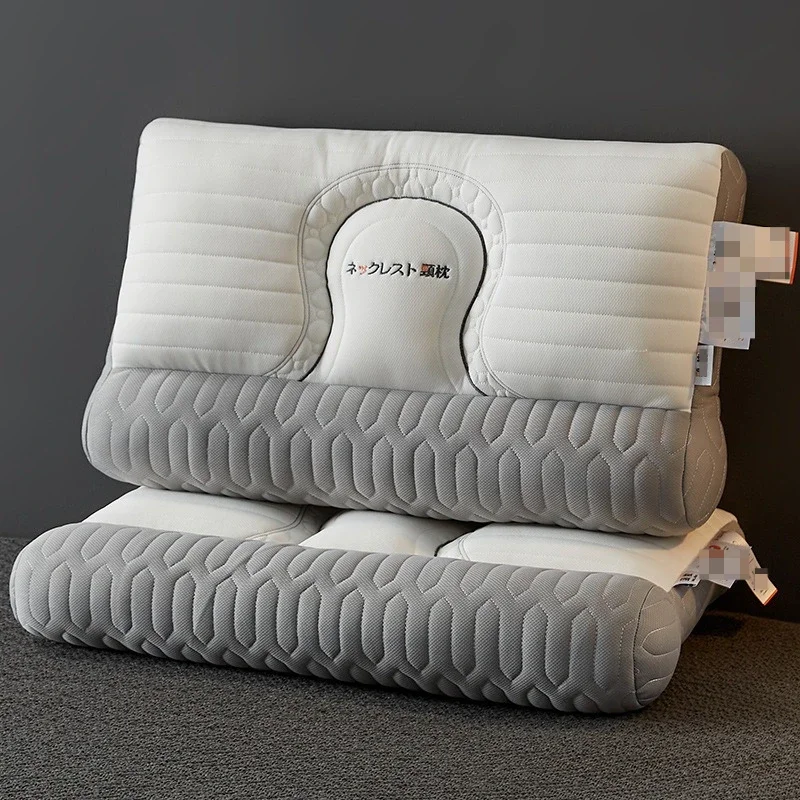 Knitted Pillow for Cervical Neck Protection Headrests for Adults and Home Use Helps Sleep Pillow Core Versatile for All Seasons