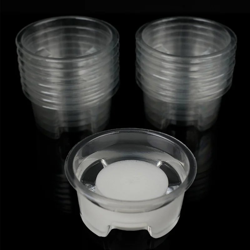 

20pcs/box Tattoo Needle Cleaning Cup Disposable Rinse Dip Foam Cups Sterilized Tattoo Dip Foam Sponge for Needle and Tip Rinse