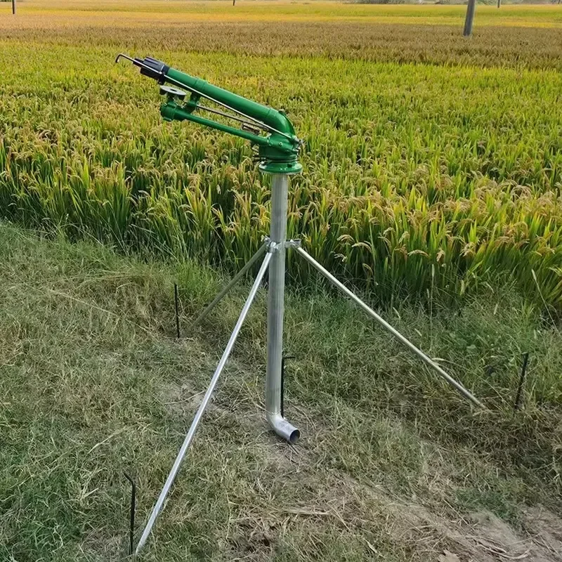 Agricultural Farm Irrigation Sprinkler System 100m Range 360 Degree Water Spray New IoT-enabled Big Rain Engine Gearbox