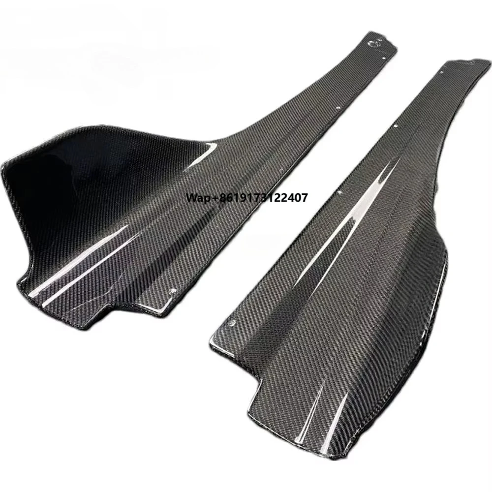 

Carbon Fibercar Bumper For 720s Spider Carbon Fiber Car Side Skirts V Style Side Skirt Kit 720s Car Bumper