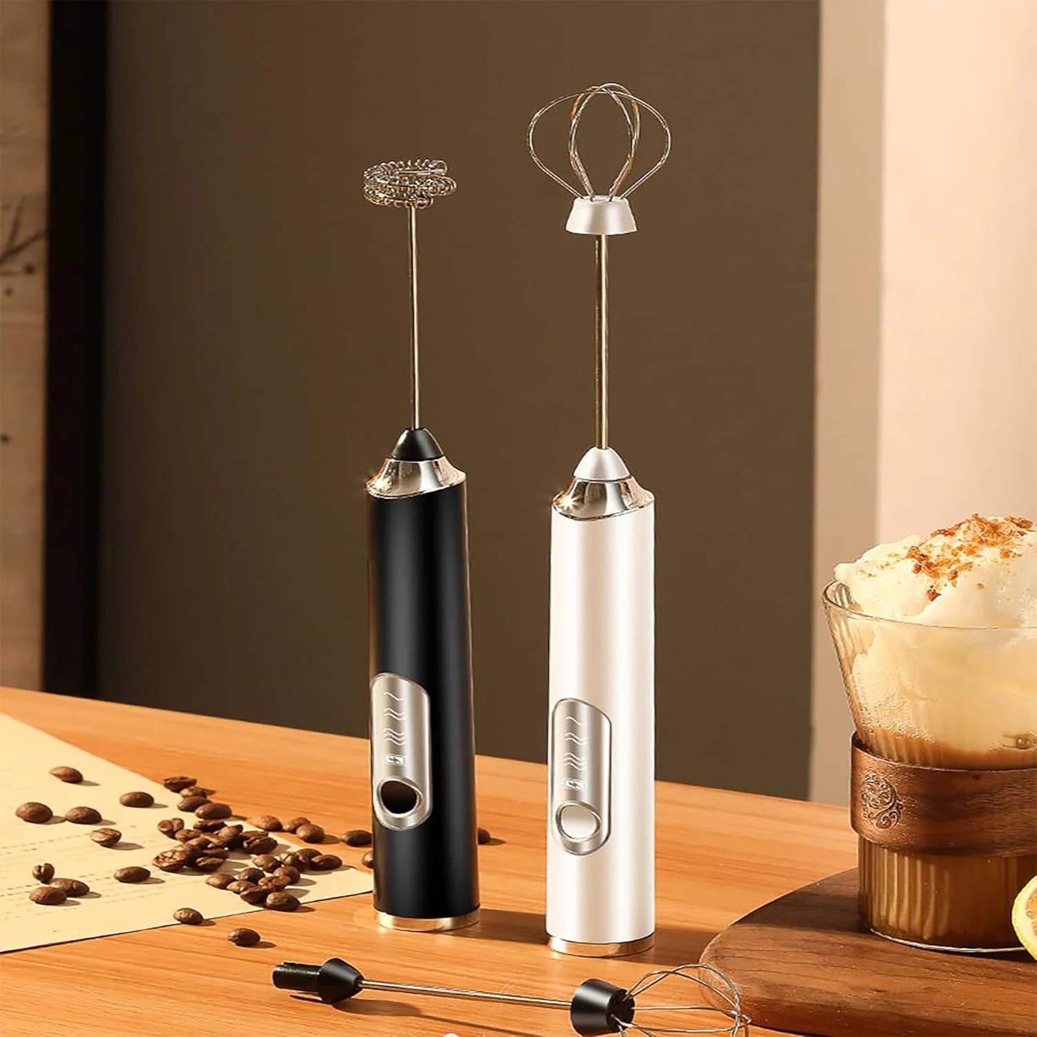 Coffee Mixer，Coffee Stirrer，Coffee Blender，Multi-Functional  Milk Foam Maker，Mini Hand-Held Whisk For  Use，Cream Beate