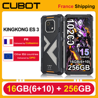 Cubot KingKong ES 3 Android 15 Rugged Smartphone 10200mAh 33W 16GB(6+10)+256GB 6.745''120Hz 4G Mobile Phone NFC/GPS 48MP+16MP