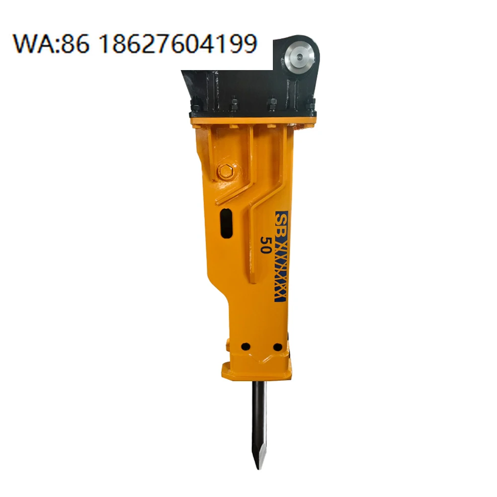 

Durable SB50 Silenced Type Rock Hydraulic Hammer Breaker for Excavator Demolition Box Core Components Construction Industries