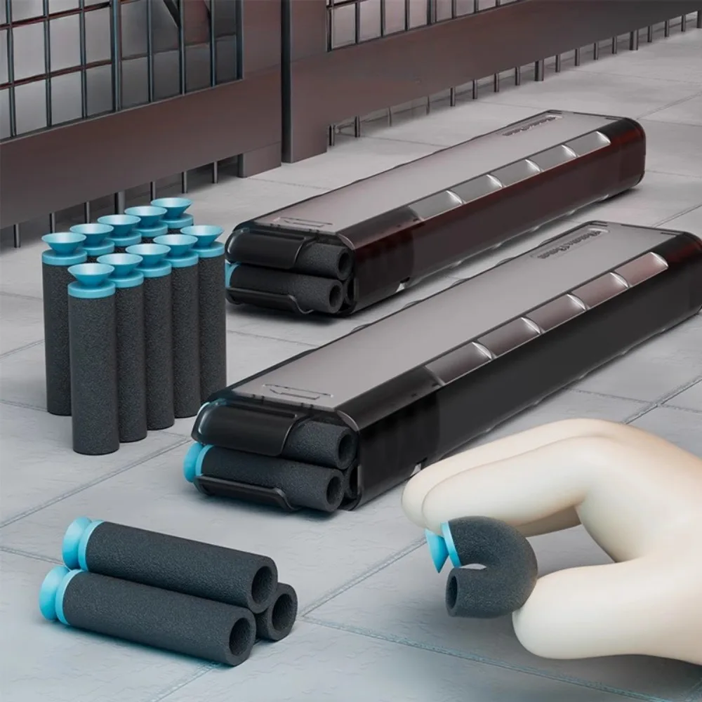 子供用電動高速連射ソフト弾丸玩具銃、屋外スポーツCSゲーム用武器、男の子へのプレゼント