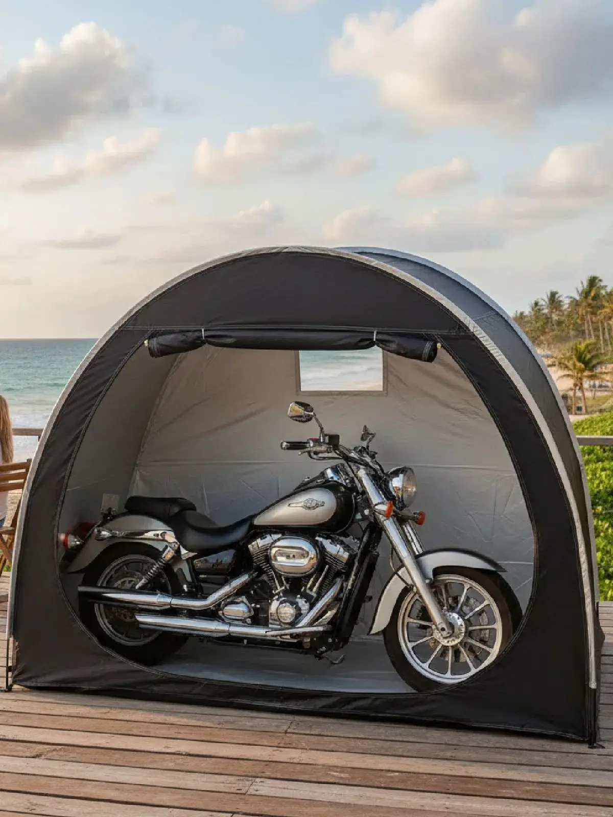 AliExpress NONE Thickened Oxford Cloth Portable Bike Shelter Private Travel Tent for Outdoor Hiking Cycling Camping And Travel