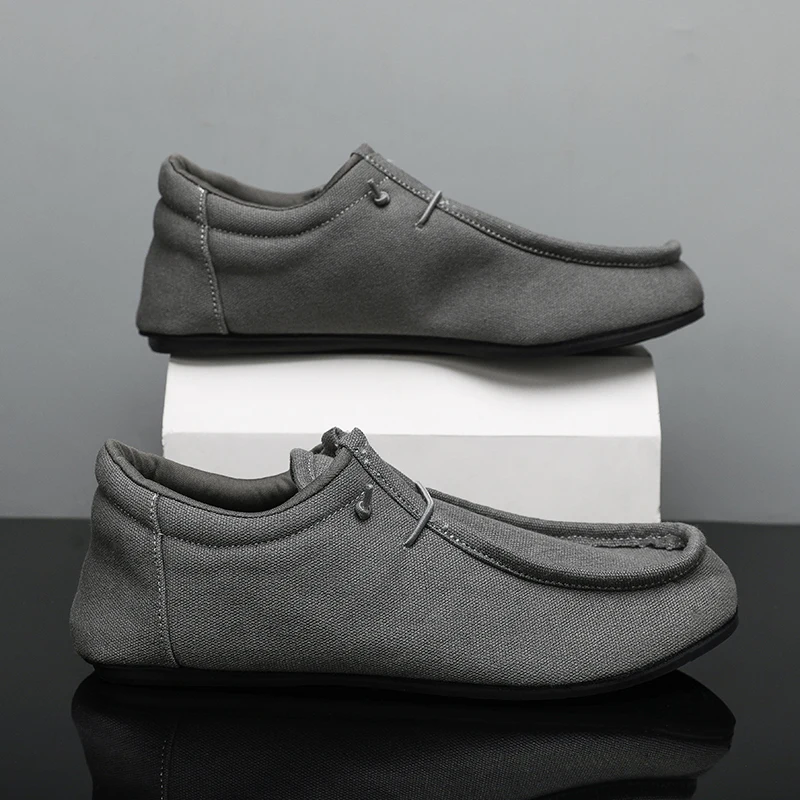 MAEDEF Men's Shoes Flats Shoes Summer Casual Comfortable Breathable Shoes for Man 2024 High Quality Anti-slip Walking Mens Shoes
